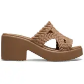Crocs Brooklyn Woven Heel Slides Marron EU 39-40 Femme