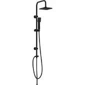 Eisl EASY ENERGY Douchesysteem - Regendouche - Mat zwart (DX12004BL)