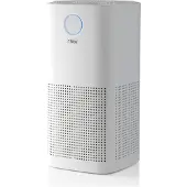 Trebs Purificateur d'air avec filtre HEPA, lampe UV, ioniseur, couverture de 90 m²
