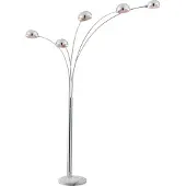 Globo Lampe de pied Seymour Chrome