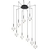 Globo Lighting Lampe suspendue unique Ceps 9 lumières