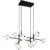 Globo Lighting Lampe suspendue au design unique Ceps 11 lumières