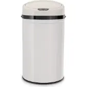 Echtwerk EW-AE-0260-1 Abfalleimer Inox 30,0 l weiß
