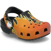 Crocs Classic Flames T Clogs Noir EU 23-24 Enfants