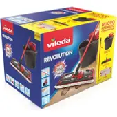 Vileda Revolution Dry Mop Rouge,Noir