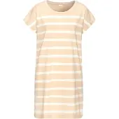 s.Oliver Chemise de nuit beige / blanc