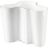 Iittala Vase Aalto 160 mm Blanc en Verre
