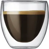 Bodum Dvoustěnné sklenice Pavina 80 ml, 2 ks