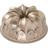 Nordic Ware - Fleur De Lis Bundt Pan, Moule à gâteau, Gris