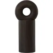 OYOY Moulins à sel et à poivre L7.5 x W7.5 x H16.5 marron