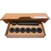 Airtender Wine 6 Nanostoppers Vacuum Pump Argenté