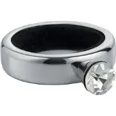 Alessi Noè anneau compte-gouttes en acier inoxydable 18/10 brillant