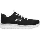 SKECHERS Graceful - Get Connected Noir/Blanc 38