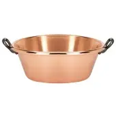 De Buyer incuivre pot à confiture cuivre lisse 38cm 9 litres