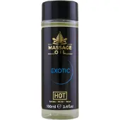 Hot Huile de massage chaude pour le soin de la peau - exotique (100 ml)