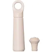 VacuVin Pompe à vin Loop avec 1 bouchon sable