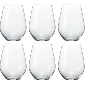 Spiegelau 6-teiliges Universalbecher-Set , Kristallglas, 460 ml, Authentis Casual, 4800291