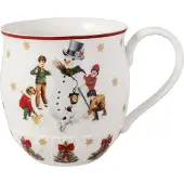 Villeroy & Boch Tasse à anse, construire un bonhomme de neige Toy's Fantasy, Tasse, Multicolore