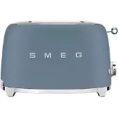 Smeg 50s Style Tsf01 Toaster 2 Slots Argenté One Size / EU Plug 220V