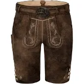 Spieth & Wensky Pantalon folklorique 'Fredo' brun foncé