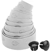 Cinelli Wave End Plugs Handlebar Tape Blanc