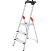 Hailo Escabeau pliable XXL Easyclix 3 marches