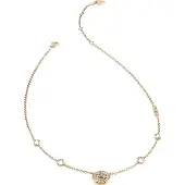 GUESS Kette, (Acier inoxydable, Zircone, 40.5 cm)