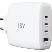 ISY Chargeur Gan 140w Blanc (iac-5140-wt)