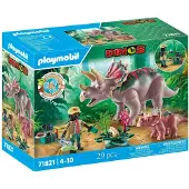 Playmobil Figurine Famille Tricératops