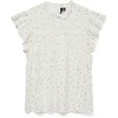 Vero Moda Chemisier 'VMTRINE' olive / rose / blanc