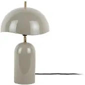 Leitmotiv - Lampe de table Querido - Gris foncé - Ø25cm Lampe de table - Lampe de chevet, salon, chambre à coucher