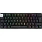 Logitech G PRO X 60 - Clavier - Jeu - 60% - TKL - rétroéclairage - sans fil - 2,4 GHz, Bluetooth - QWERTZ - allemand - Commutateur de touche : Tactile - noir (920-011905)