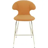 UMAGE Time Flies Tabouret de Bar Brass | Tangerine