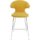 UMAGE Time Flies Tabouret de Bar Chrome | Curry Sun