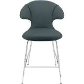 UMAGE Time Flies Tabouret de Comptoir Chrome | Quantum Blue