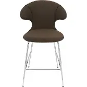 UMAGE Time Flies Tabouret de Comptoir Chrome | Mocca