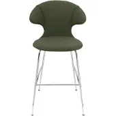 UMAGE Time Flies Tabouret de Bar Chrome | Racing Green