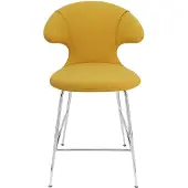 UMAGE Time Flies Tabouret de Comptoir Chrome | Curry Sun