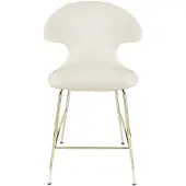 UMAGE Time Flies Tabouret de Comptoir Brass | Teddy White