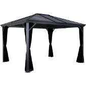Sojag Pavillon Ventura 10x10 anthracite 296 x 296 x 260 cm (L x l x h) Aluminium