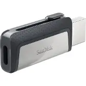 SanDisk Clé Double Connectique USB Type-C Ultra Dual Drive 256 Go