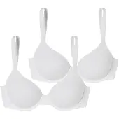 Schiesser Soutien-gorge ' BH mit Schale - Unique Micro ' blanc