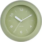 Karlsson Horloge murale Slope - Vert thé - Ø 20 cm - Horloge murale scandinave