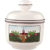 Villeroy & Boch Sucrier 6 pers. Design Naif, Boîte de conservation, Multicolore