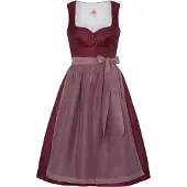 Spieth & Wensky Dirndl 'Flamingo' corail