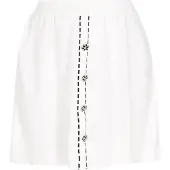 Faina Jupe 'Fashion Look' noir / blanc cassé