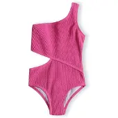 MINOTI Maillot de bain rose néon