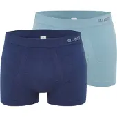 Sloggi Boxers 'GO' bleu clair / bleu foncé