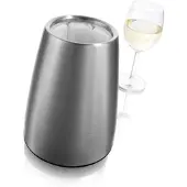 VacuVin Seau Refroidisseur À Vin Acier Brossé