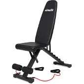 VirtuFit Banc de musculation pliable et réglable FB100